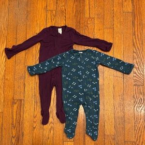 kate quinn Kids Footies - Purple and Blue